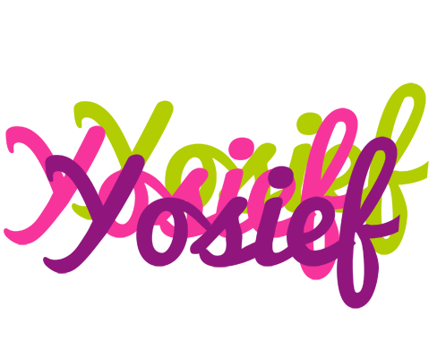 Yosief flowers logo