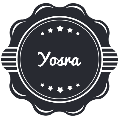 Yosra badge logo