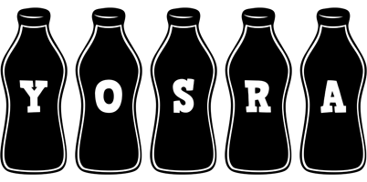 Yosra bottle logo