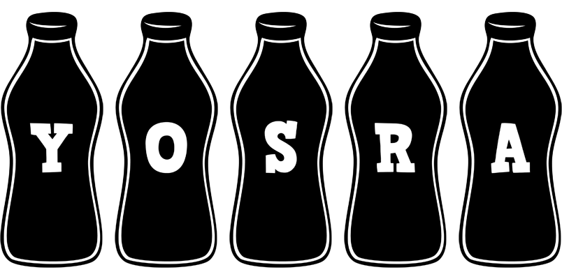 Yosra bottle logo