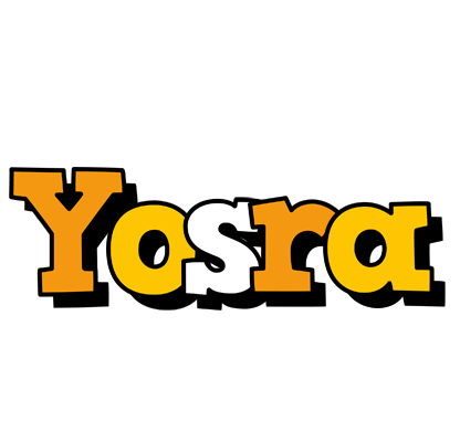 Yosra cartoon logo