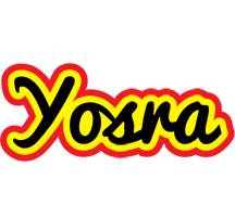 Yosra flaming logo