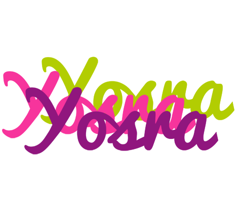 Yosra flowers logo