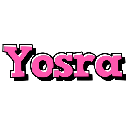 Yosra girlish logo