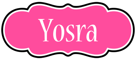 Yosra invitation logo