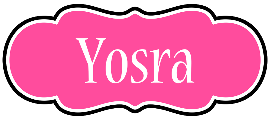 Yosra invitation logo