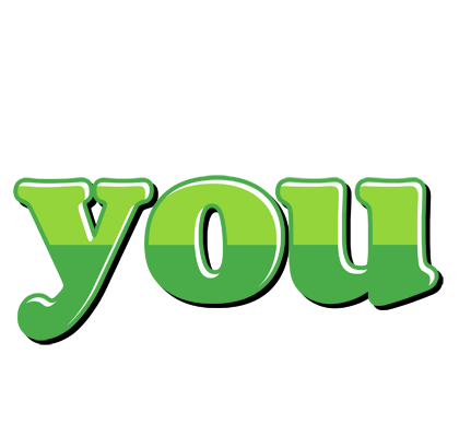 You apple logo