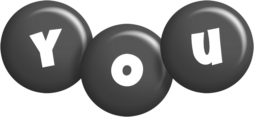 You candy-black logo