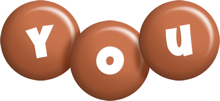 You candy-brown logo