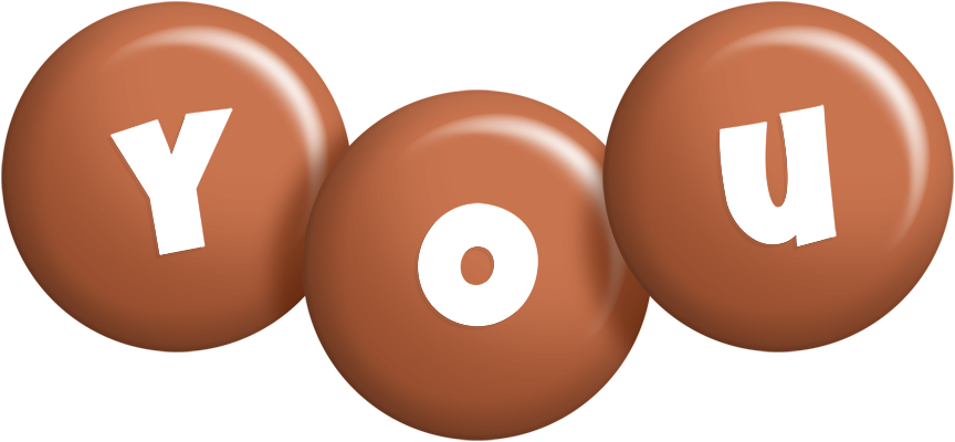 You candy-brown logo