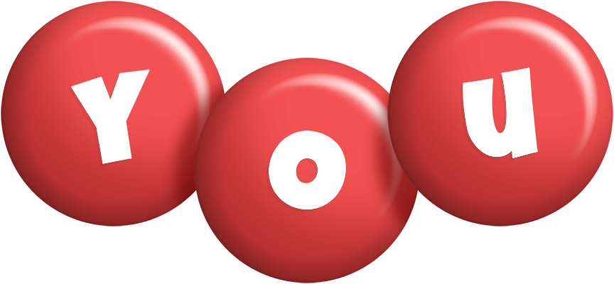 You candy-red logo