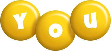 You candy-yellow logo