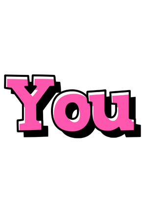 You girlish logo