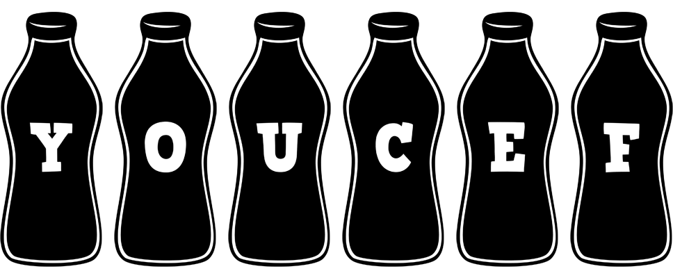 Youcef bottle logo