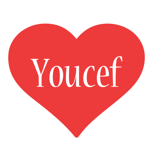Youcef love logo