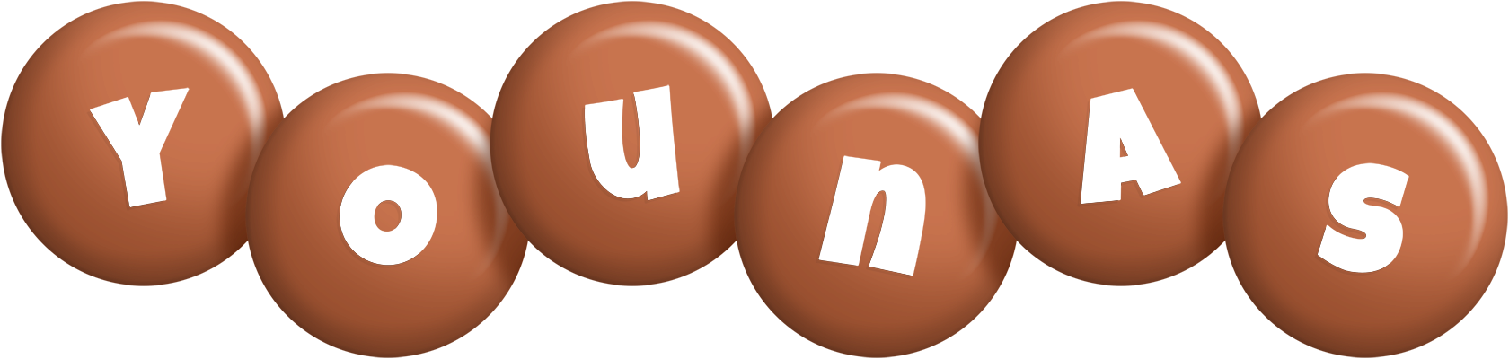 Younas candy-brown logo
