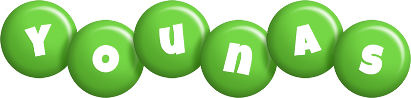 Younas candy-green logo