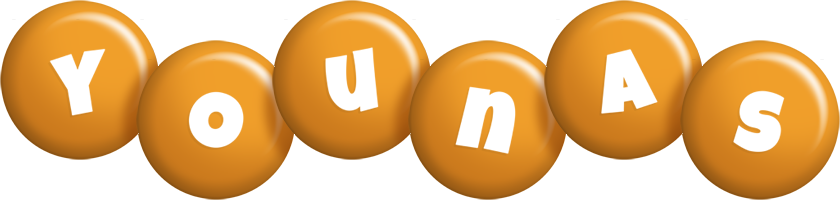 Younas candy-orange logo