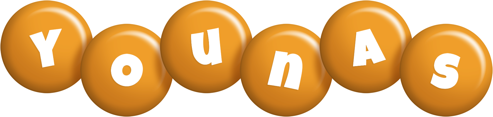 Younas candy-orange logo