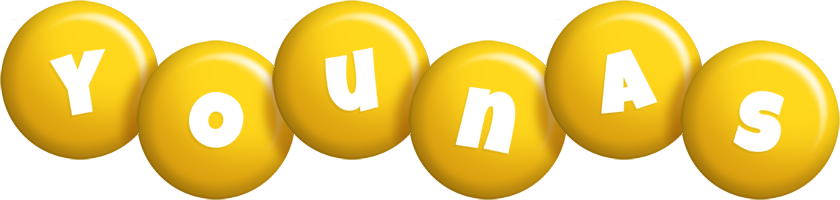 Younas candy-yellow logo