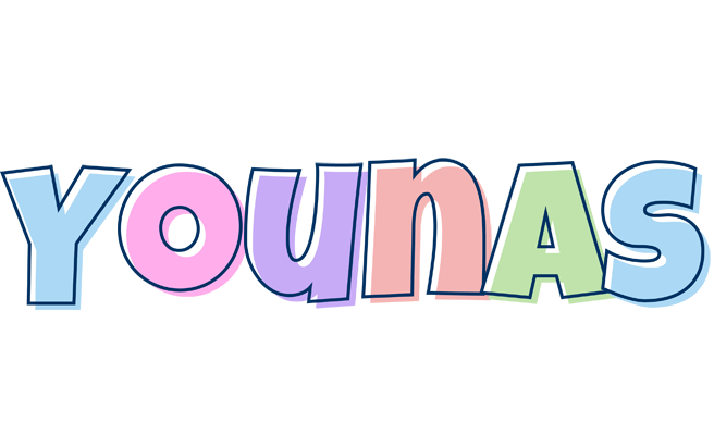 Younas pastel logo