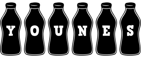 Younes bottle logo