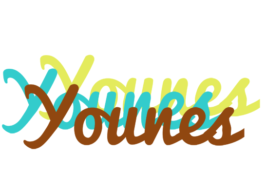 Younes cupcake logo