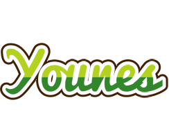 Younes golfing logo