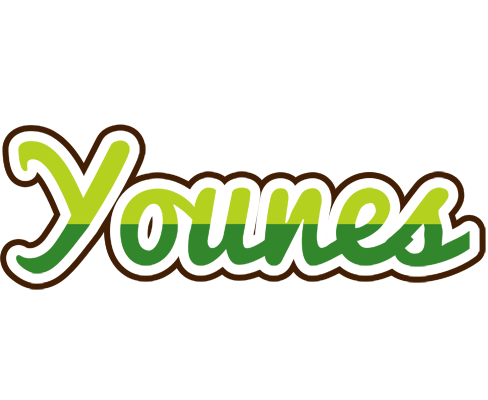 Younes golfing logo