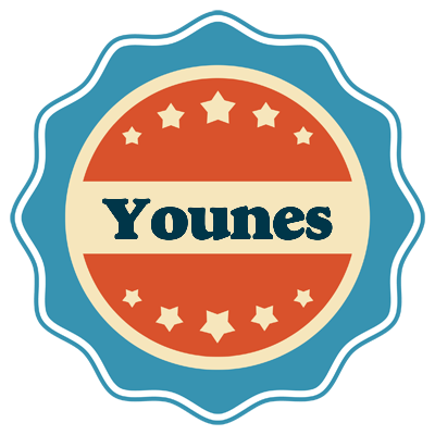 Younes labels logo