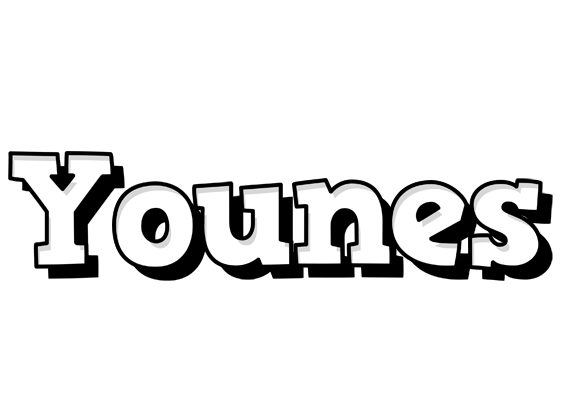 Younes snowing logo
