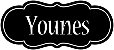 Younes welcome logo