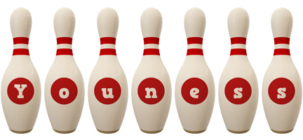 Youness bowling-pin logo