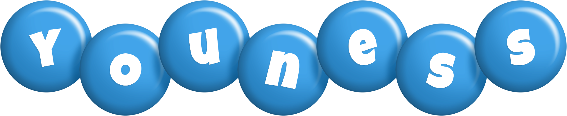 Youness candy-blue logo