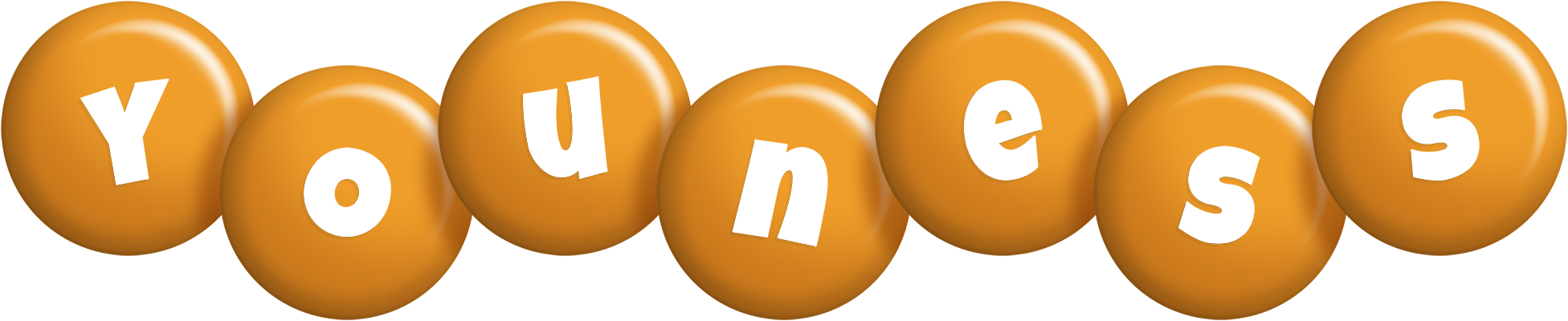 Youness candy-orange logo