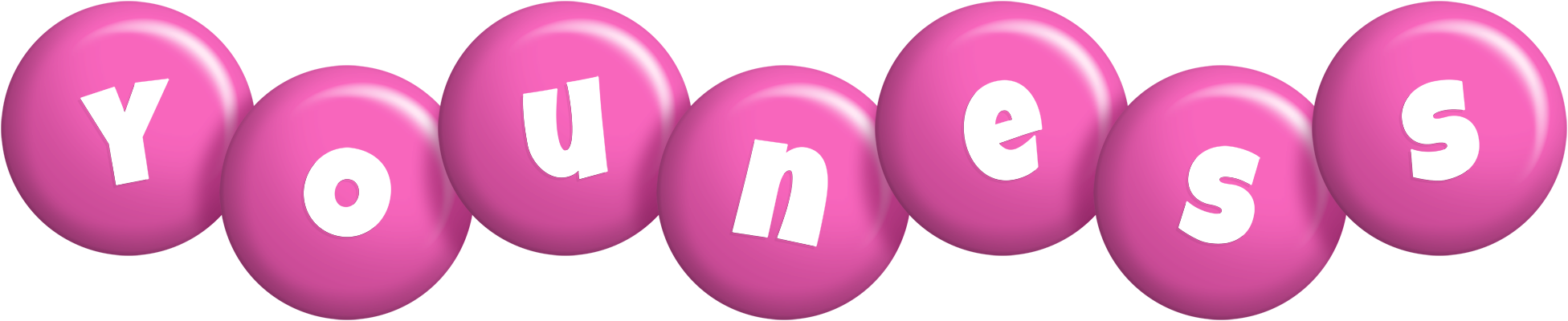 Youness candy-pink logo