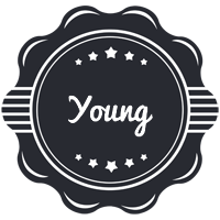 Young badge logo
