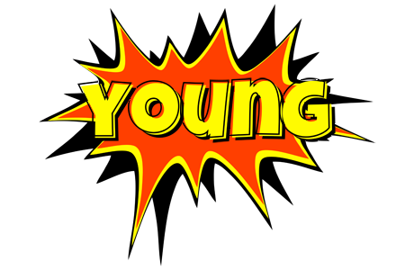 Young bazinga logo