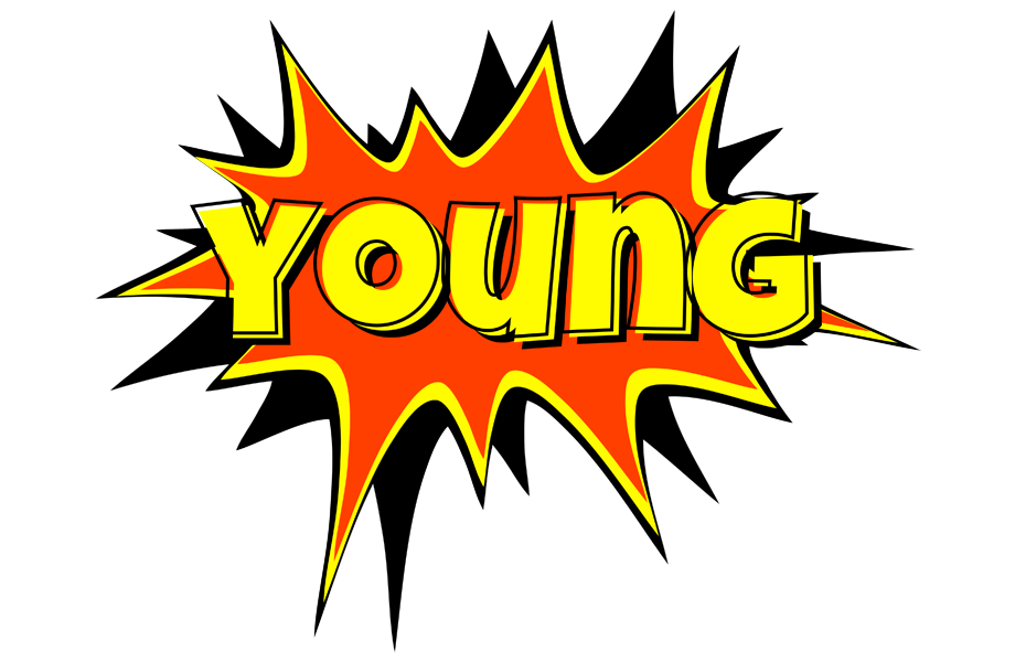 Young bazinga logo