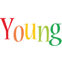 Young birthday logo