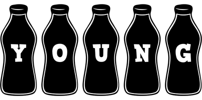 Young bottle logo