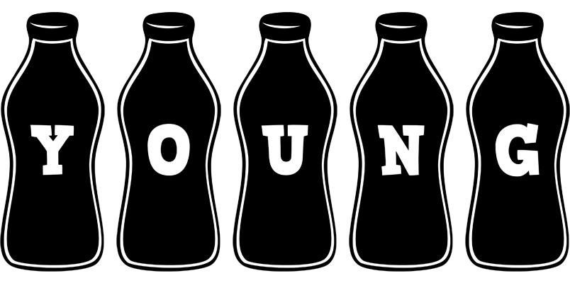 Young bottle logo