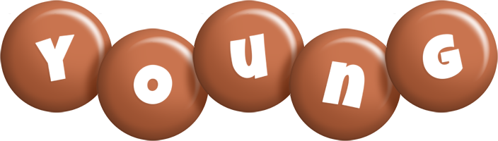 Young candy-brown logo