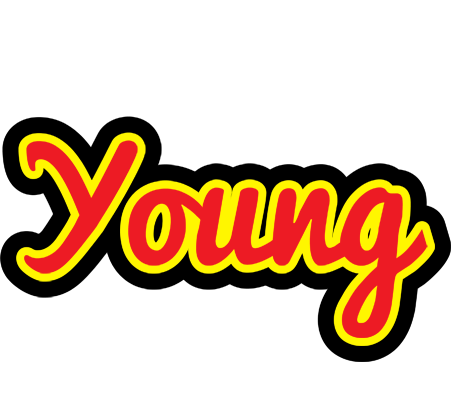 Young fireman logo
