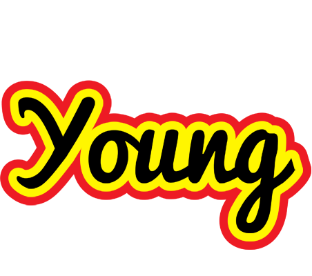 Young flaming logo