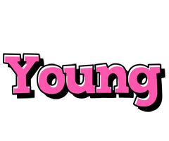 Young girlish logo