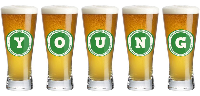 Young lager logo