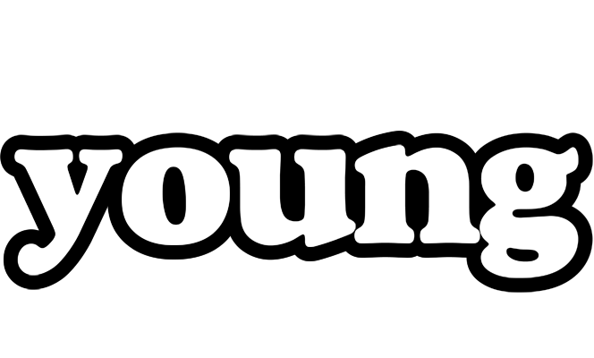 Young panda logo