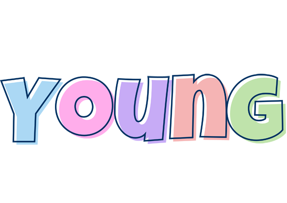 Young pastel logo