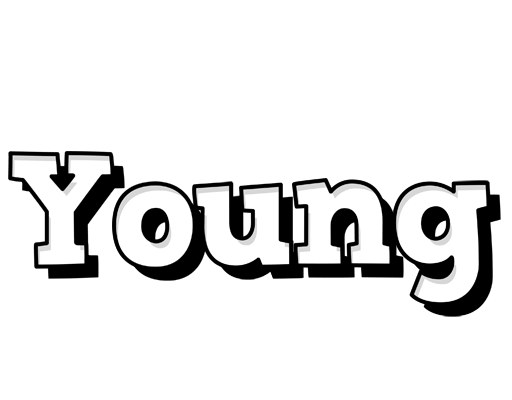 Young snowing logo